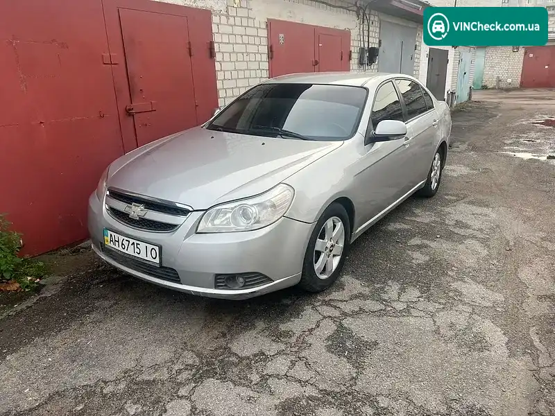Chevrolet Epica 2008, фото з оголошення 1 з 20, VIN Y6DLF69KE8B134416