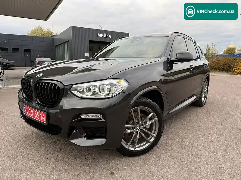 BMW X3 2020, фото з оголошення 1 з 20, VIN 5UXTY5C0XL9D00743