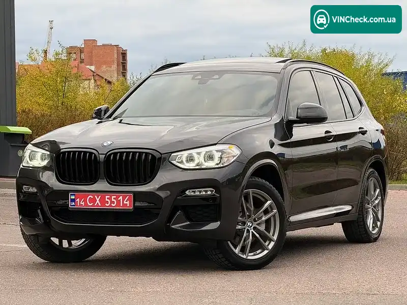 BMW X3 2020, фото з оголошення 2 з 20, VIN 5UXTY5C0XL9D00743