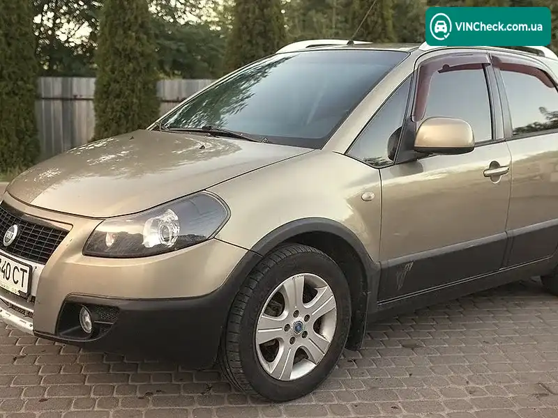 Fiat Sedici 2007, фото з оголошення 1 з 20, VIN TSMFYB21S00223846