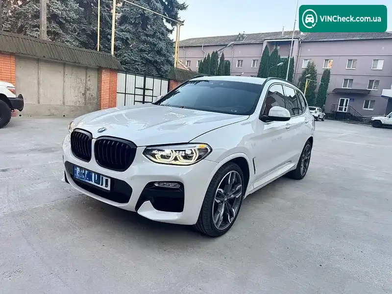 BMW X3 2021, фото з оголошення 2 з 20, VIN 5UXTY9C07M9F37571