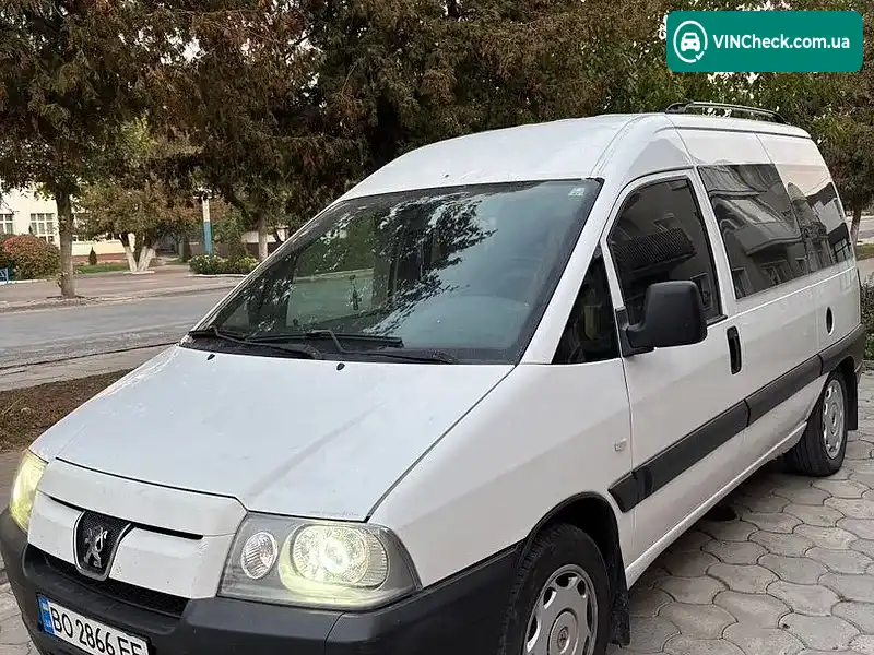 Peugeot Expert 2006, фото з оголошення 1 з 10, VIN VF3BZRHXB86255331