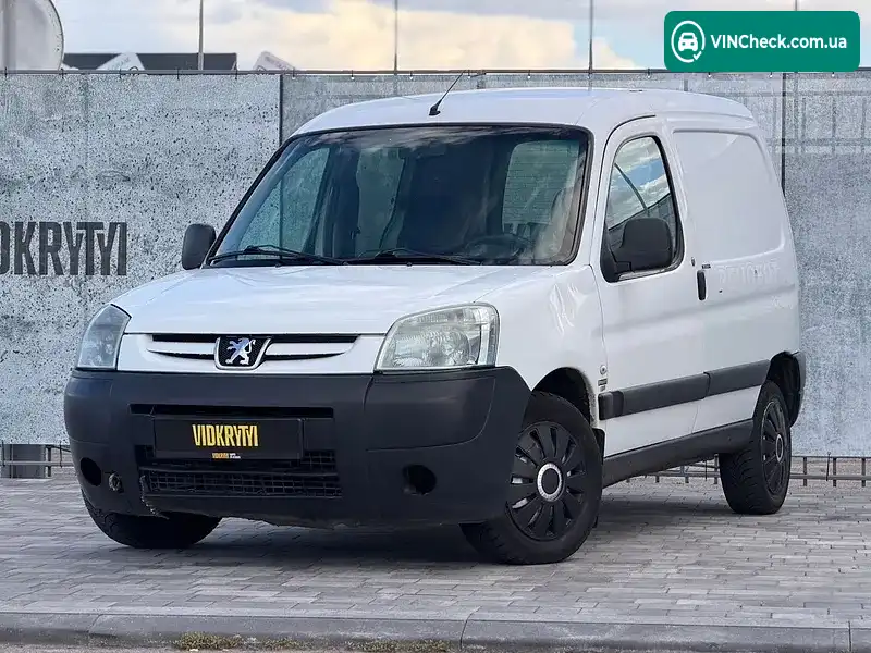 Peugeot Partner 2006, фото з оголошення 1 з 20, VIN VF3GC9HWC96194985