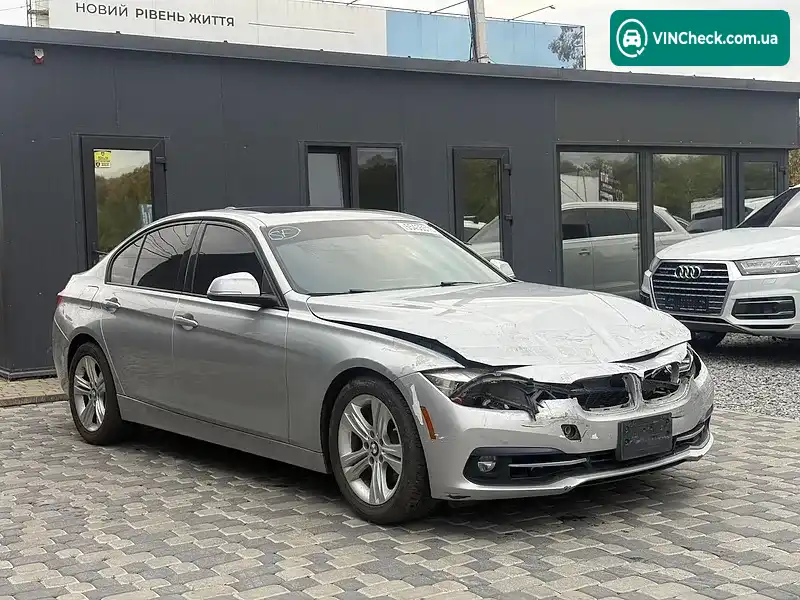 BMW 3 Series 2016, фото з оголошення 1 з 19, VIN WBA8E9C55GK646937