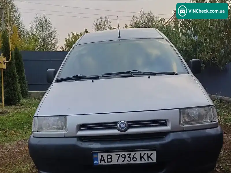 Fiat Scudo 2000, фото з оголошення 2 з 20, VIN ZFA22000012740025