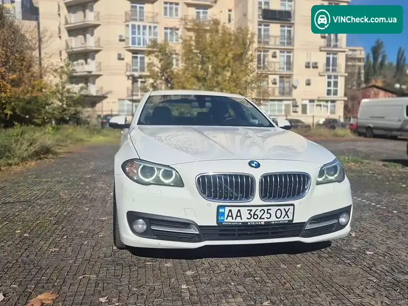 BMW 5 Series 2015, фото з оголошення 1 з 20, VIN WBA5E51090G103943