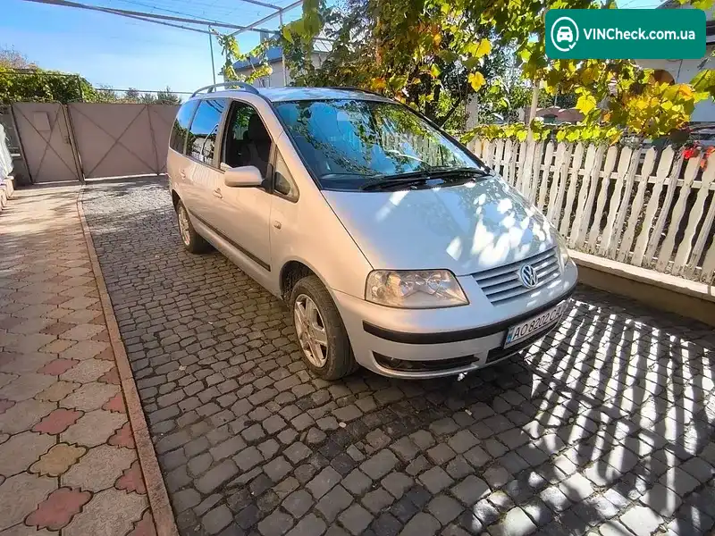 Volkswagen Sharan 2002, фото з оголошення 1 з 20, VIN WVWZZZ7MZ3V039516