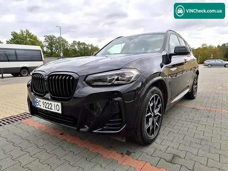 BMW X3 2022, фото з оголошення 1 з 20, VIN WBA71BZ0809L27121