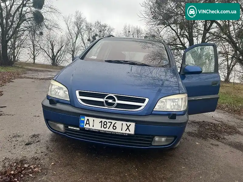 Opel Zafira 2002, фото з оголошення 1 з 19, VIN W0L0TGF7522210920