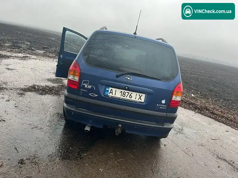 Opel Zafira 2002, фото з оголошення 2 з 19, VIN W0L0TGF7522210920