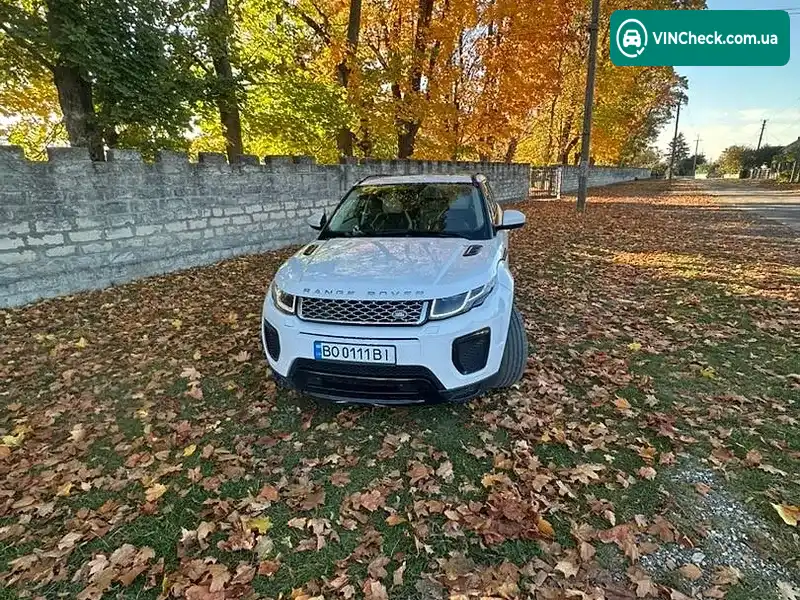 Land Rover Range Rover Evoque 2017, фото з оголошення 1 з 20, VIN SALVE2SX6JH281780