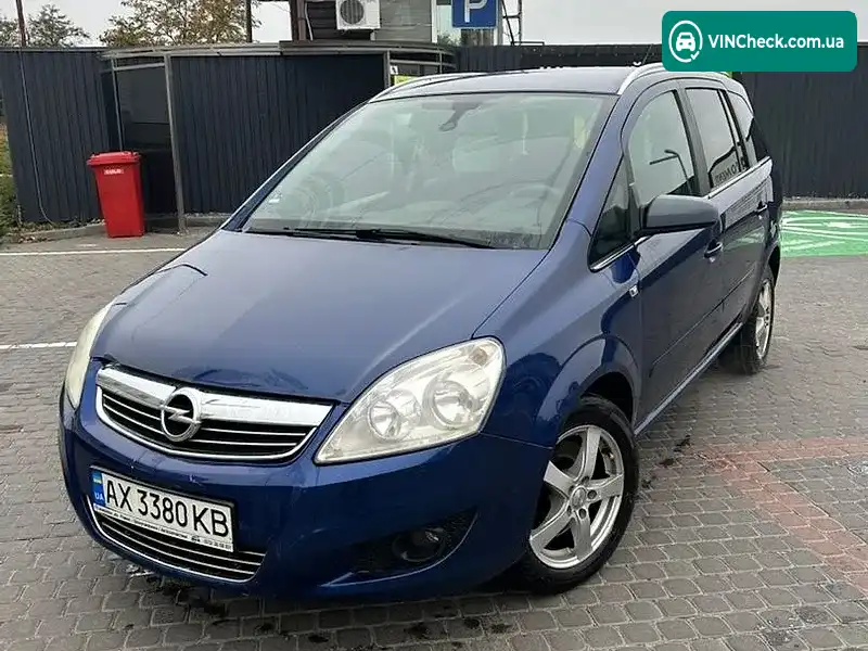 Opel Zafira 2008, фото з оголошення 1 з 6, VIN W0L0AHM7582200801