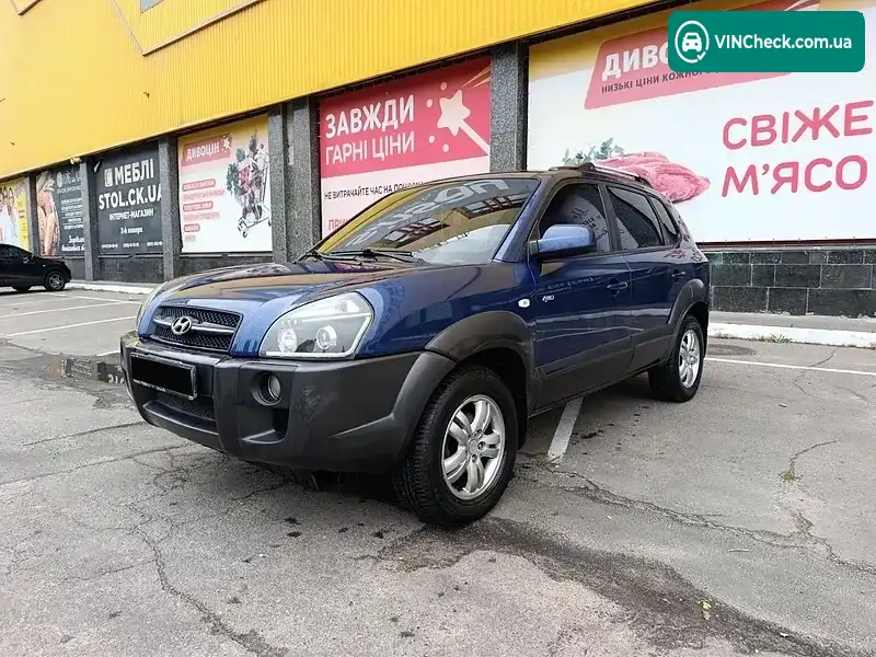 Hyundai Tucson 2007, фото з оголошення 1 з 20, VIN Y6LJN81BP7L002438