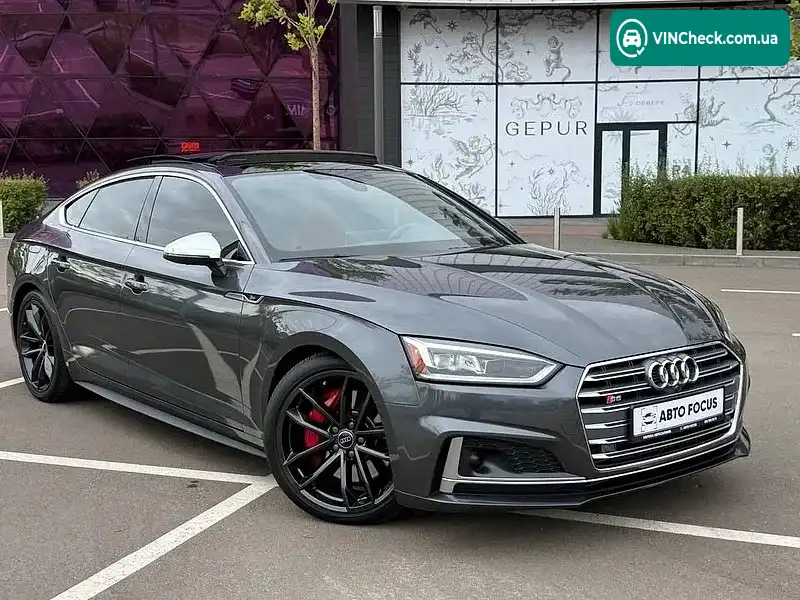 Audi S5 Sportback 2018, фото з оголошення 1 з 20, VIN WAUC4CF55JA082743
