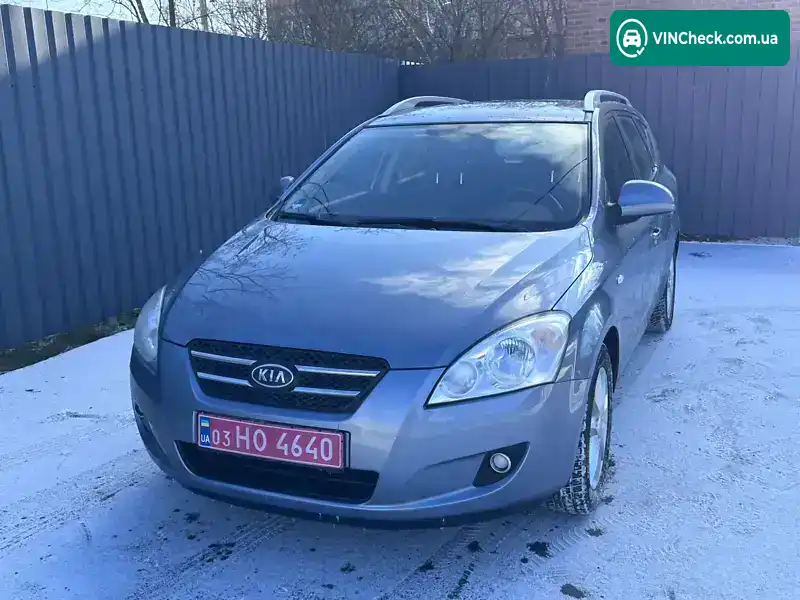 Kia Ceed 2008, фото з оголошення 2 з 20, VIN U5YFF52129L076081