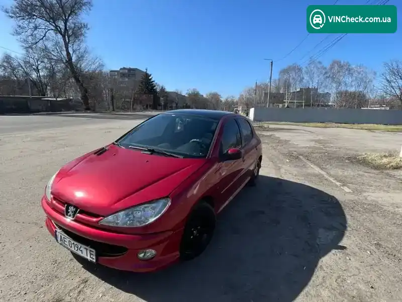 Peugeot 206 2006, фото з оголошення 1 з 20, VIN VF32AKFWR47590079