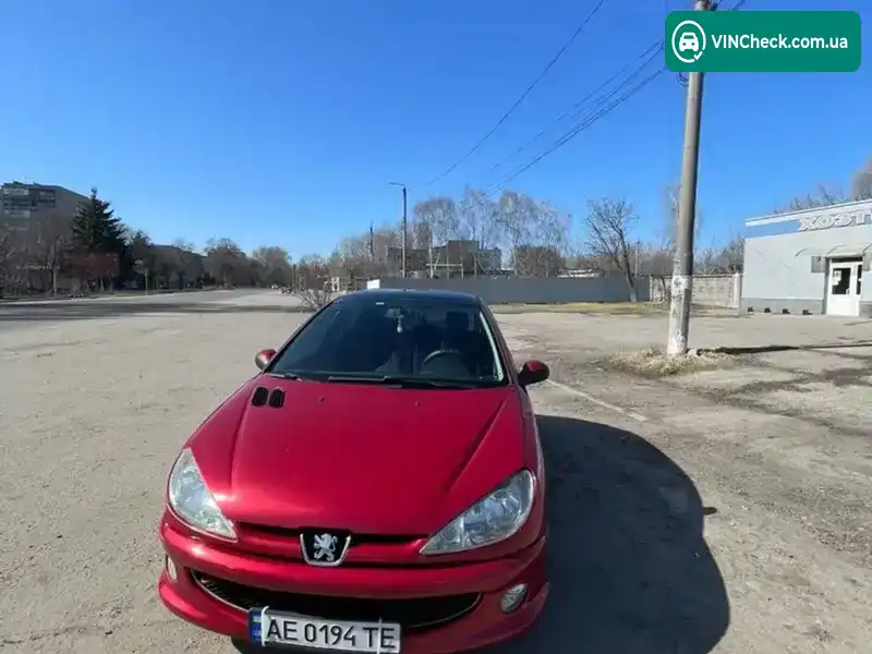Peugeot 206 2006, фото з оголошення 2 з 20, VIN VF32AKFWR47590079