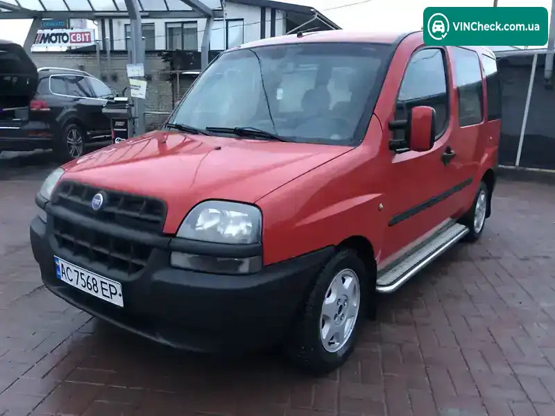 Fiat Doblo 2001, фото з оголошення 1 з 12, VIN ZFA22300005005769