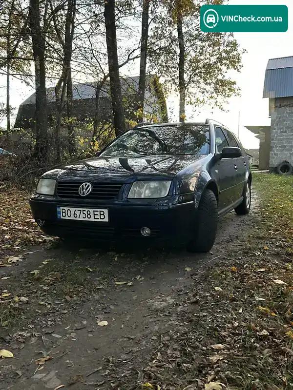 Volkswagen Bora 1999, фото з оголошення 1 з 6, VIN WVWZZZ1JZYW117654