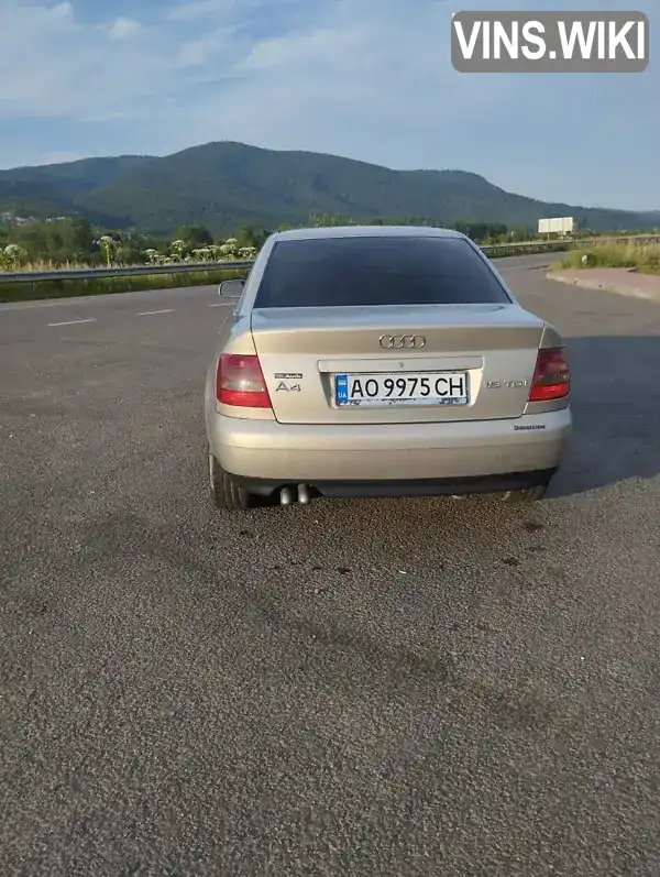 Audi A4 2000, фото з оголошення 1 з 15, VIN WAUZZZ8DZ1A013959