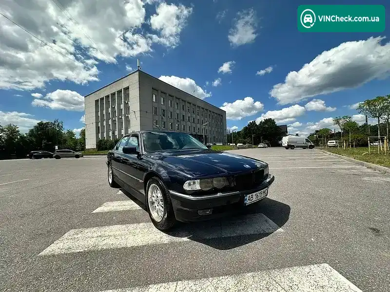 BMW 7 Series 2000, фото з оголошення 1 з 13, VIN WBAGB310401627591