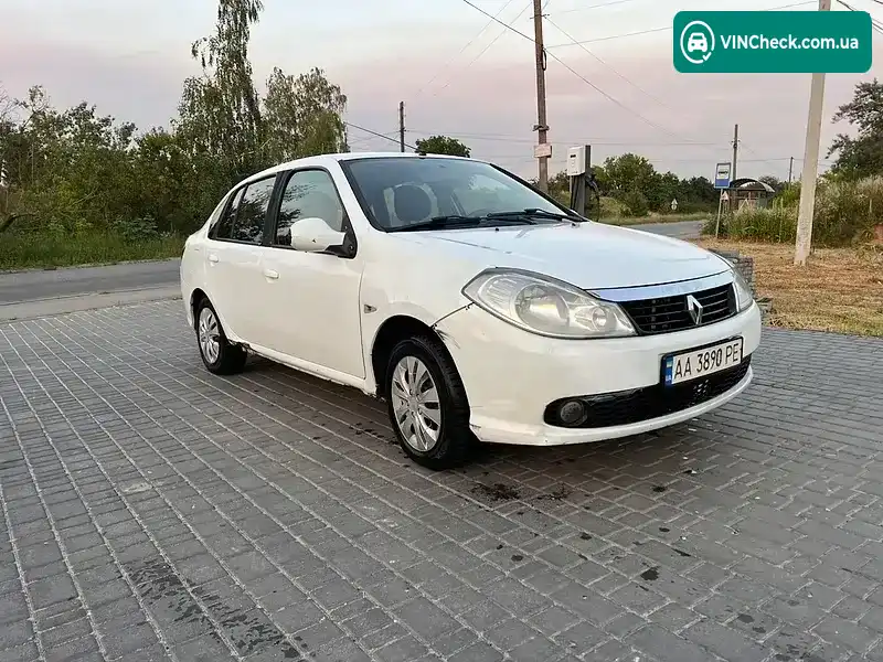 Renault Symbol 2012, фото з оголошення 2 з 11, VIN VF1LBNP0547353725