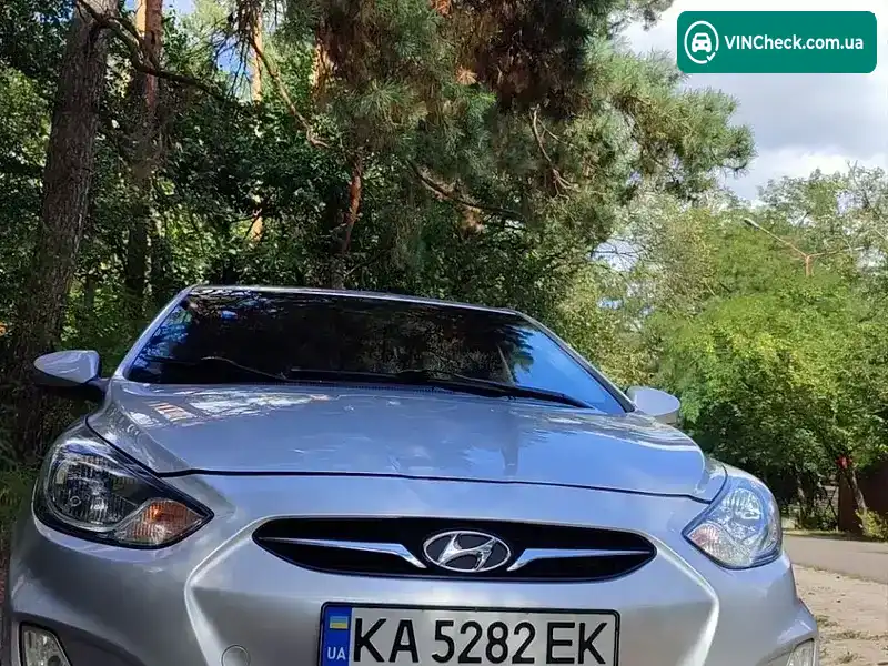 Hyundai Accent 2012, фото з оголошення 2 з 10, VIN Z94CU41DBCR141774