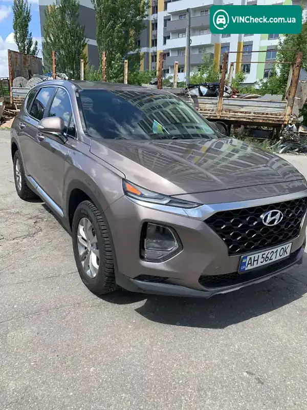 Hyundai Santa FE 2019, фото з оголошення 1 з 16, VIN 5NMS2CAD9KH109968