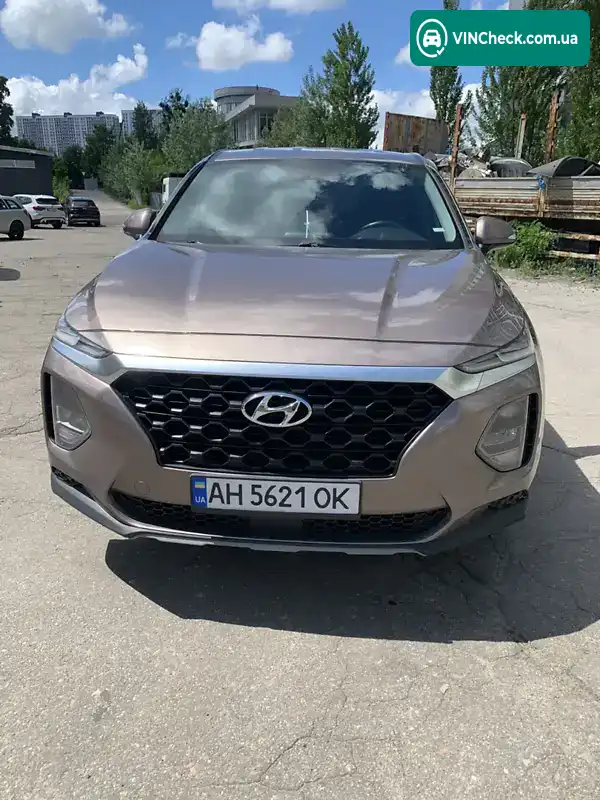 Hyundai Santa FE 2019, фото з оголошення 2 з 16, VIN 5NMS2CAD9KH109968