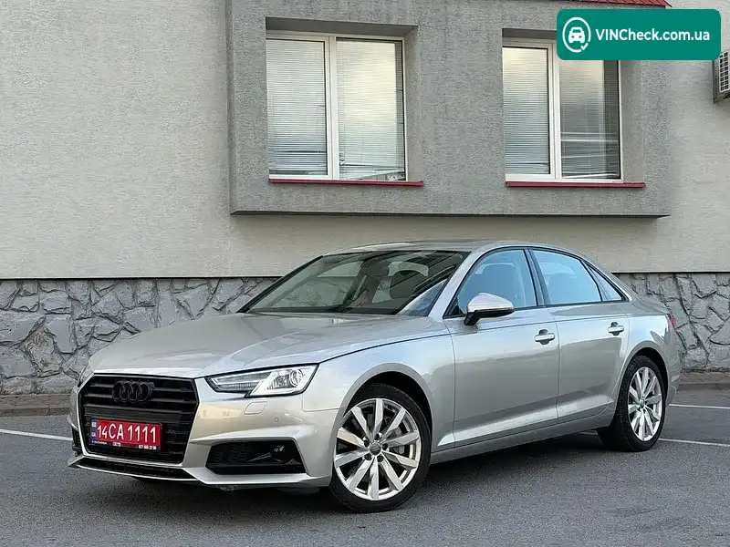 Audi A4 2018, фото з оголошення 2 з 20, VIN WAUANAF48HN013757
