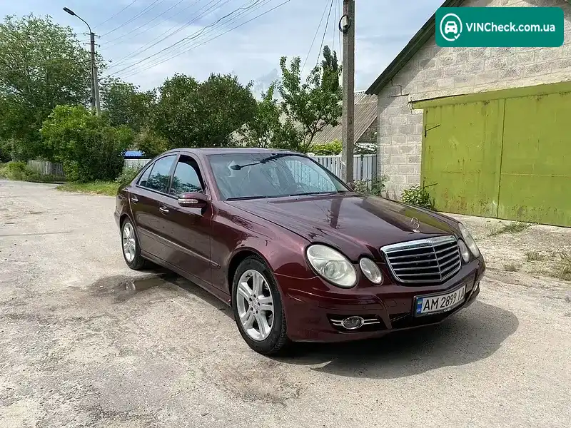Mercedes-Benz E-Class 2006, фото з оголошення 2 з 11, VIN WDB2110871X205204