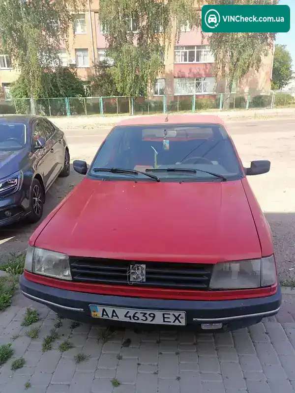 Peugeot 309 1988, фото з оголошення 1 з 8, VIN VF310AG1202395317