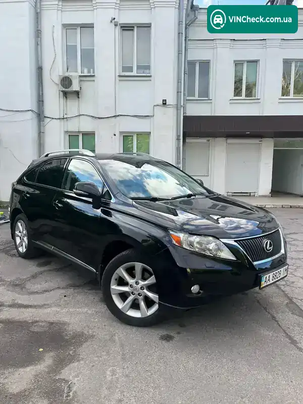 Lexus RX 2011, фото з оголошення 1 з 14, VIN JTJBK11A802443353