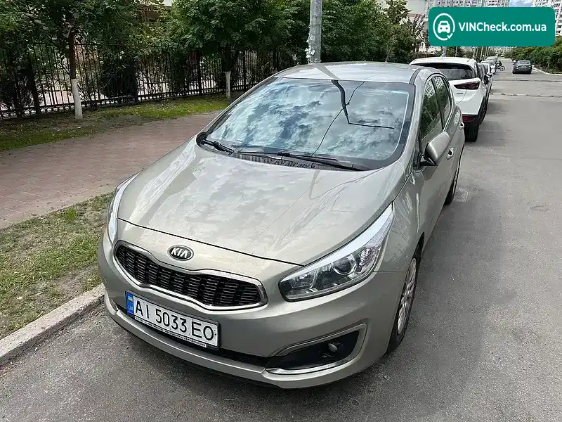 Kia Ceed 2016, фото з оголошення 1 з 15, VIN U5YHN516AGL265930