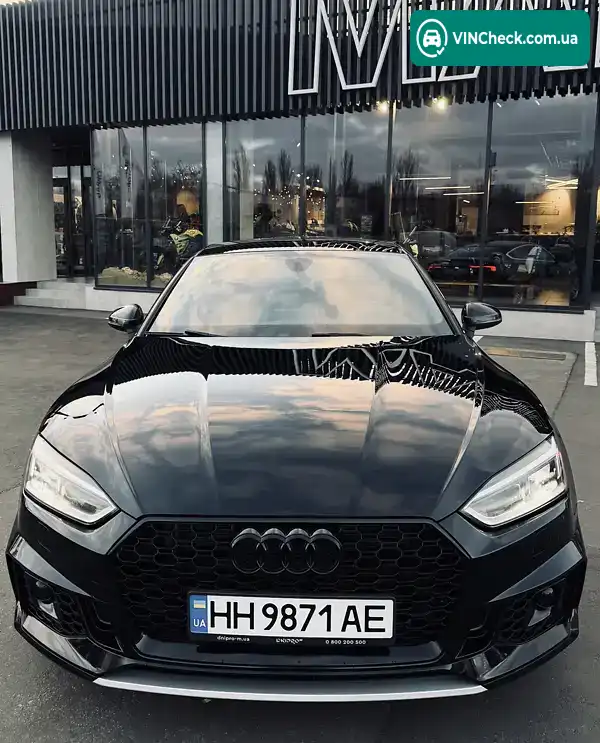 Audi A5 Sportback 2017, фото з оголошення 1 з 9, VIN WAUENCF51JA046988