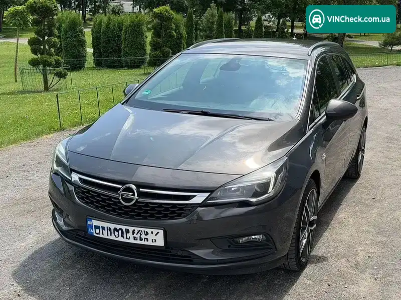 Opel Astra 2016, фото з оголошення 1 з 20, VIN W0LBD8EG9G8077266
