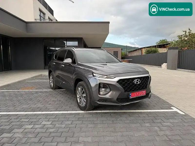 Hyundai Santa FE 2019, фото з оголошення 1 з 20, VIN KMHS281BBKU101870