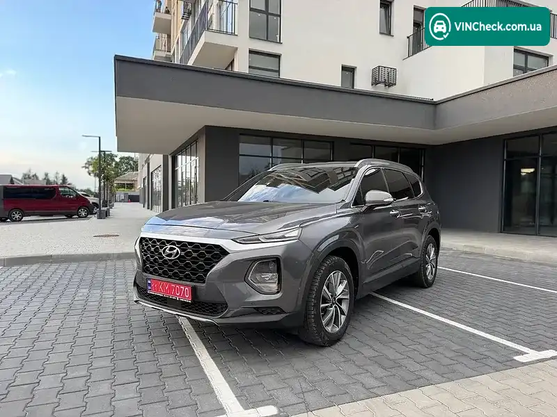 Hyundai Santa FE 2019, фото з оголошення 2 з 20, VIN KMHS281BBKU101870