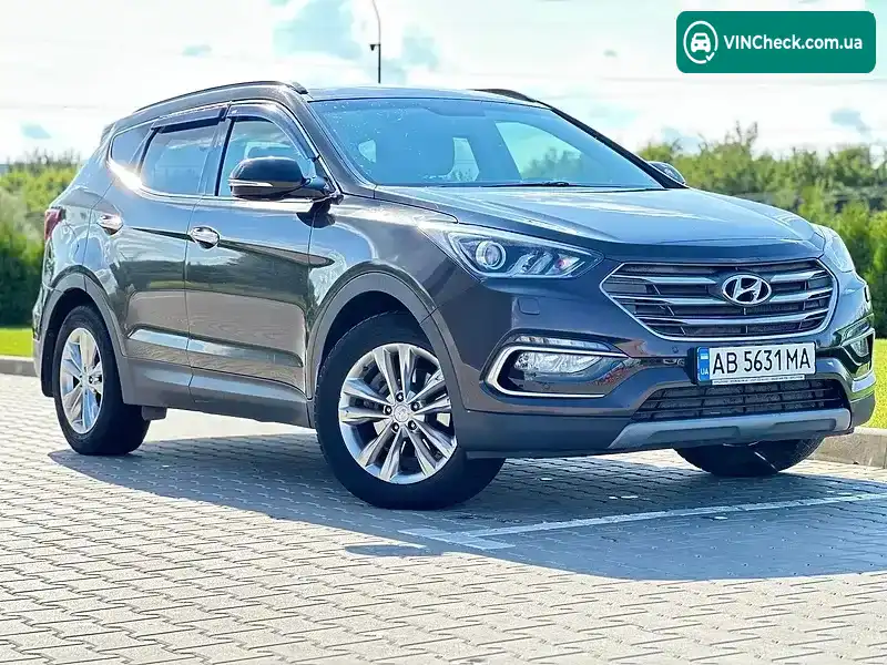 Hyundai Santa FE 2017, фото з оголошення 1 з 12, VIN KMHSU81XDHU798169
