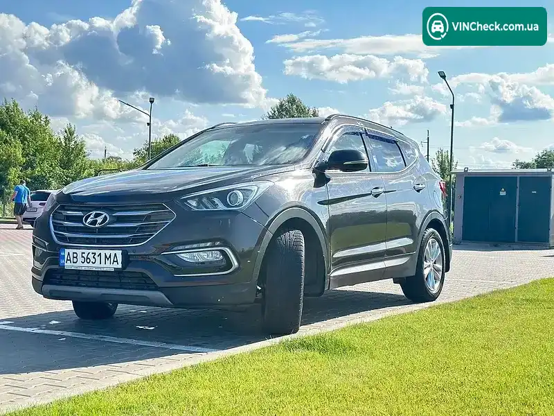 Hyundai Santa FE 2017, фото з оголошення 2 з 12, VIN KMHSU81XDHU798169