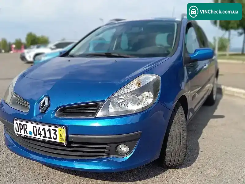 Renault Clio 2008, фото з оголошення 1 з 20, VIN VF1KR1B0A39864102
