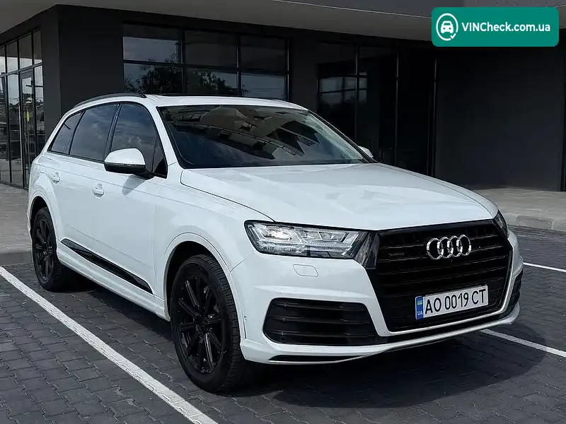Audi Q7 2019, фото з оголошення 1 з 20, VIN WA1LHAF72KD045589