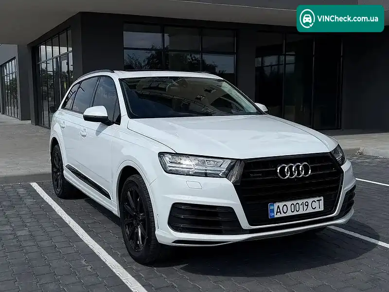 Audi Q7 2019, фото з оголошення 2 з 20, VIN WA1LHAF72KD045589