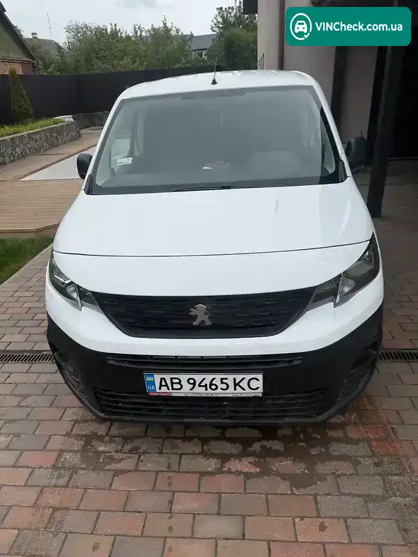 Peugeot Partner 2020, фото з оголошення 1 з 6, VIN VR3EF9HPALJ590202