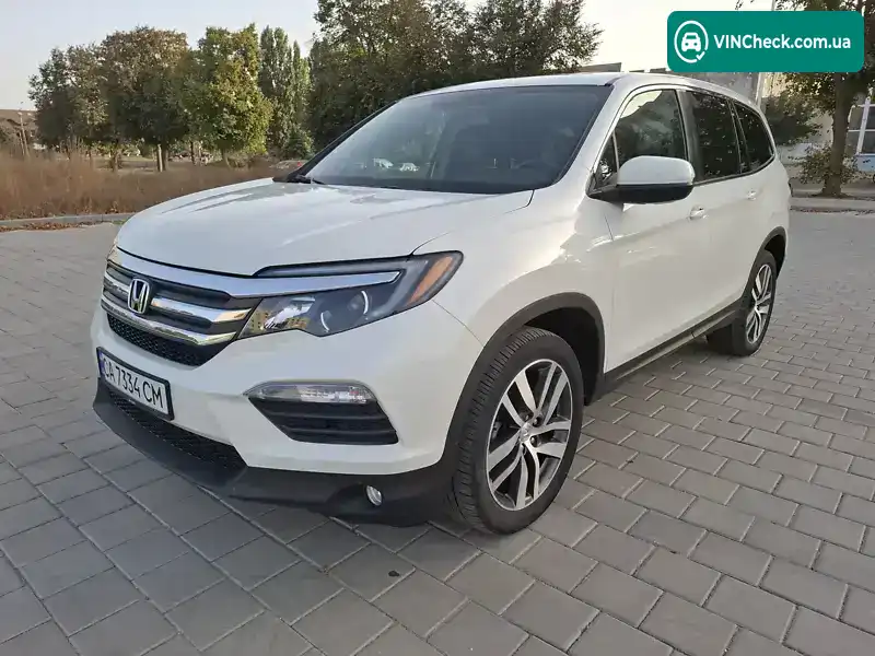 Honda Pilot 2017, фото з оголошення 1 з 21, VIN 5FNYF6H76HB091326