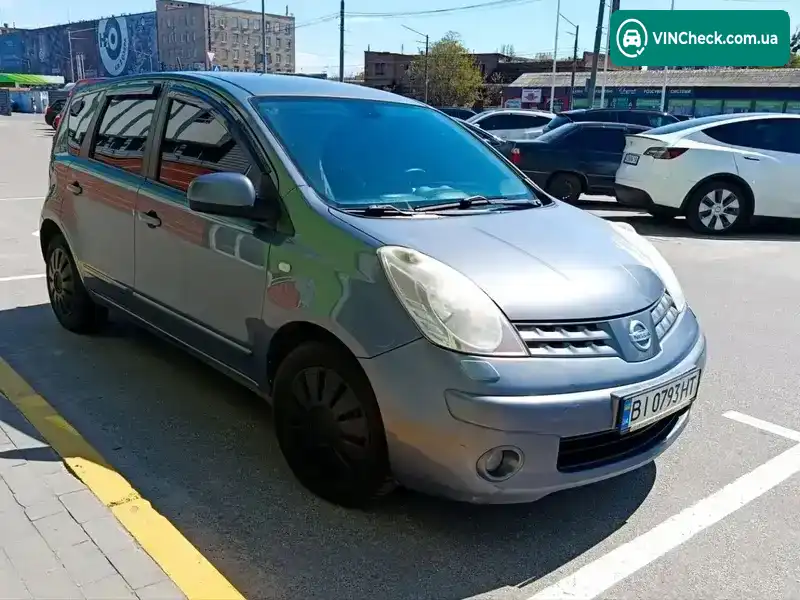 Nissan Note 2007, фото з оголошення 2 з 10, VIN SJNFCAE11U1206252