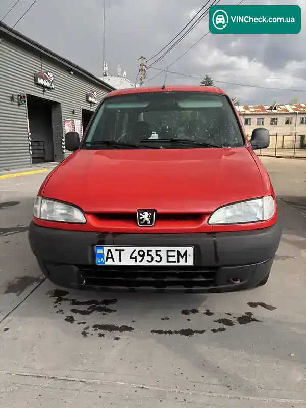 Peugeot Partner 1999, фото з оголошення 1 з 10, VIN VF35FKFXE60155376