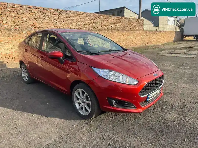 Ford Fiesta 2018, фото з оголошення 1 з 6, VIN 3FADP4BJ6KM105643