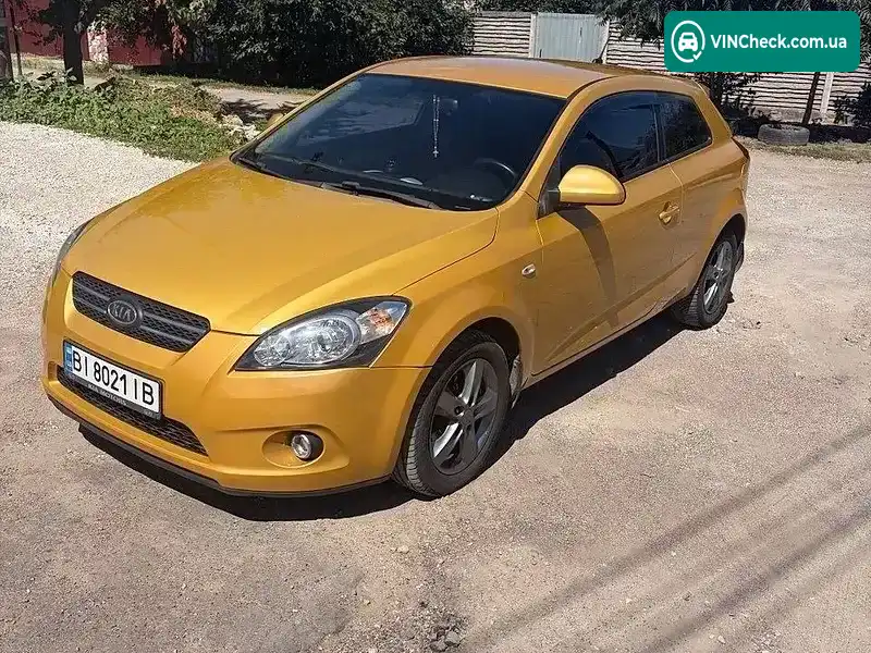 Kia Ceed 2008, фото з оголошення 1 з 15, VIN Y6LFF23238L005768