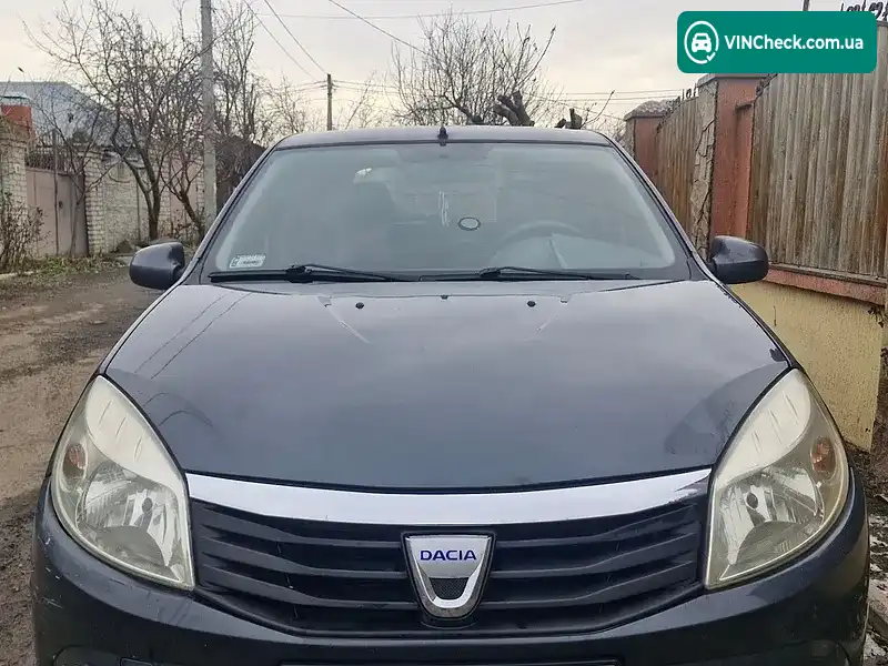 Dacia Sandero 2009, фото з оголошення 1 з 6, VIN UU1BSDAFP42264285